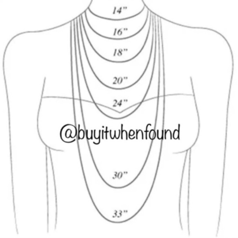Non-Branded Gold Tone Chain Necklace For LV Lock Key 8” 16” 18” 23” 32” 42” 47” - Picture 4 of 16